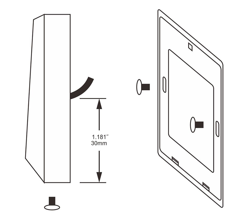 門禁讀卡器尺寸 門禁讀卡器尺寸
