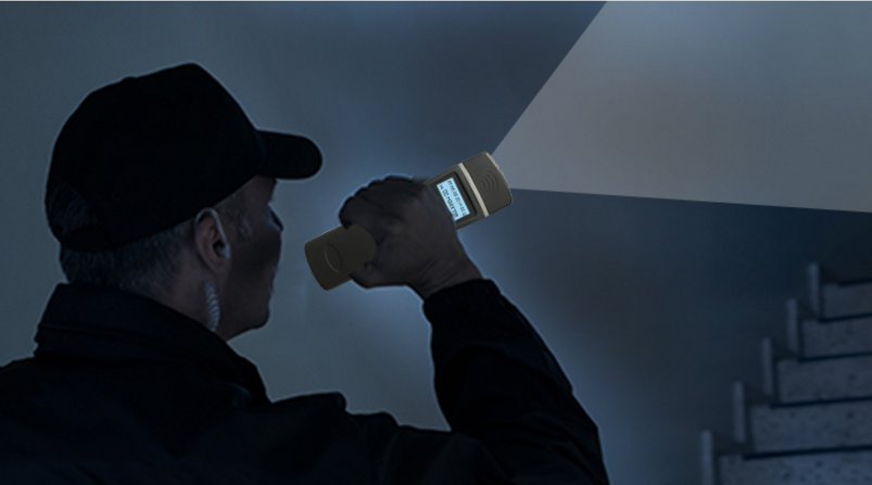 巡更棒自帶LED手電筒 巡更棒自帶LED手電筒